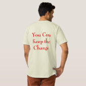 進み具合が悪い！変更ステッ保クを使用できる Tシャツ (裏面フル)