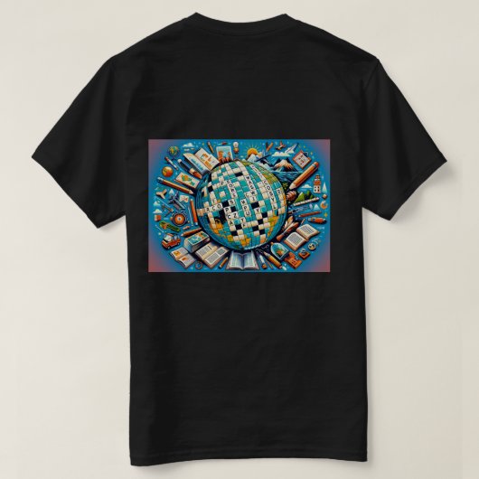 進み Tシャツ (デザイン裏面)