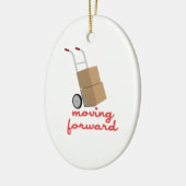 進むこと セラミックオーナメント (左)