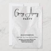 進む遠くにパーティの招待状 招待状 (正面)