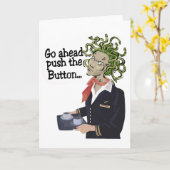 進む カード (黄色い花)