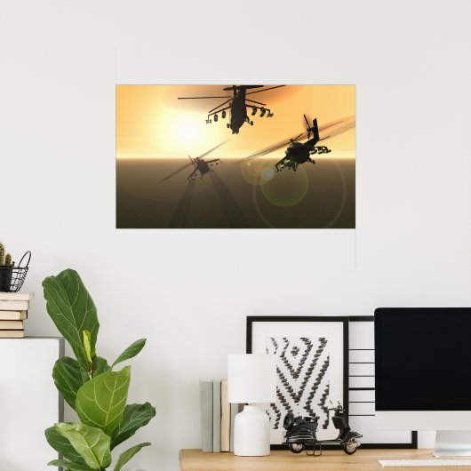 進む ポスター (ホームオフィス)