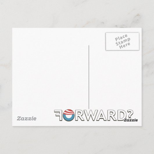 進む？ ポストカード (裏面)