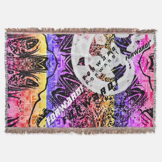 進め！毛布 スローブランケット (正面)