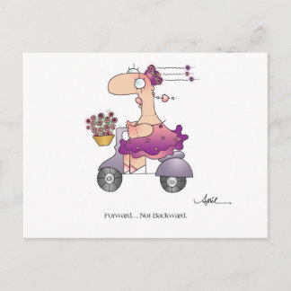 進め！April McCallumによるポストカード ポストカード