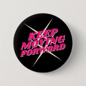 進保向 – ボタやる気を起こさせるン 缶バッジ (正面)