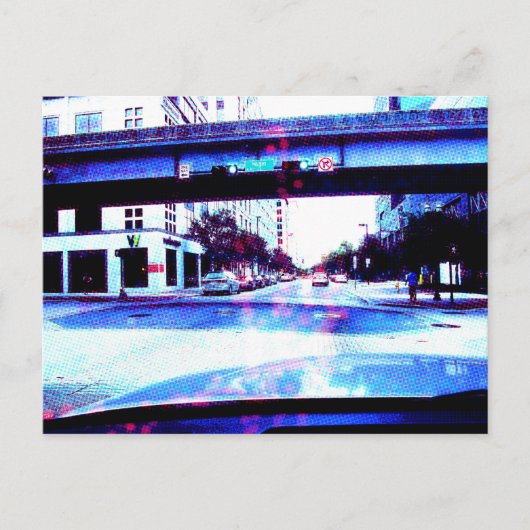 進入ホーガン通り葉書 ポストカード (正面)