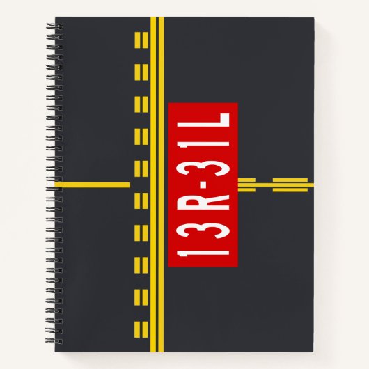 進入標識 13R-31L ノートブック (正面)