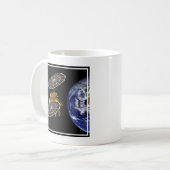 進入車両の火星任務での分離。 コーヒーマグカップ (正面左)