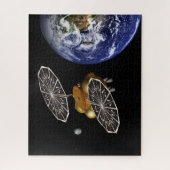 進入車両の火星任務での分離。 ジグソーパズル (縦)