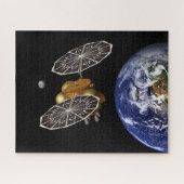 進入車両の火星任務での分離。 ジグソーパズル (横)