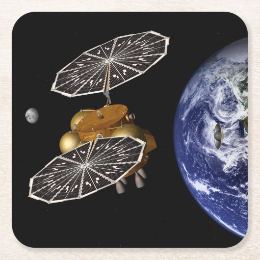 進入車両の火星任務での分離。 スクエアペーパーコースター (正面)