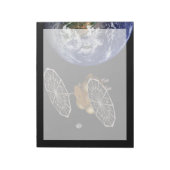 進入車両の火星任務での分離。 ノートパッド (回転)