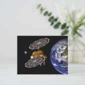 進入車両の火星任務での分離。 ポストカード (スタンド正面)