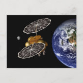 進入車両の火星任務での分離。 ポストカード (正面)