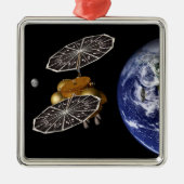 進入車両の火星任務での分離。 メタルオーナメント (正面)