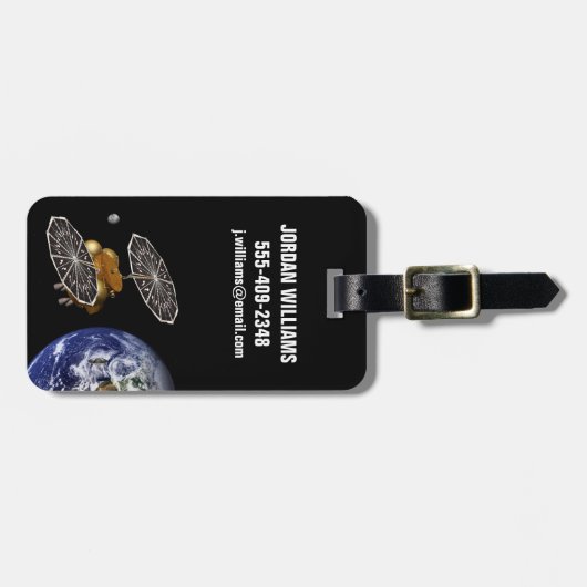 進入車両の火星任務での分離。 ラゲッジタグ (正面横)