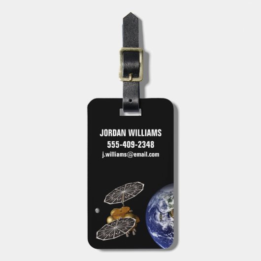 進入車両の火星任務での分離。 ラゲッジタグ (正面縦)