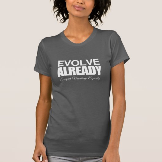 進化しろ.png tシャツ (正面)