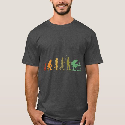 進化するコンピューターフレンズ Tシャツ (正面)