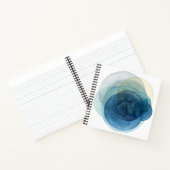 進化する惑星 – 水彩の円 ノートブック (内部)