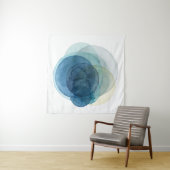 進化する惑星 – 水彩円 タペストリー (インサイチュ(横))