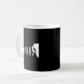 進化する登山 コーヒーマグカップ (正面左)