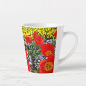 進化する赤いチューリップラテマグ カフェラテマグ (右)