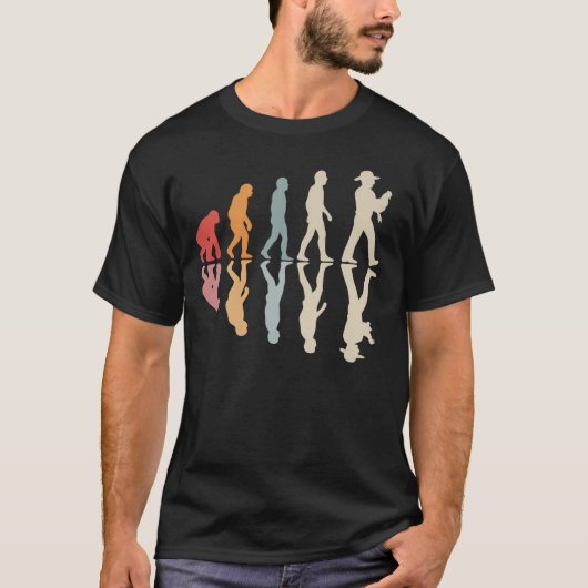 進化する養鶏家 Tシャツ (正面)