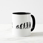 進化のタンゴの踊り マグカップ (正面右)