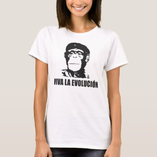 進化のティーの女性 Tシャツ