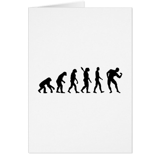 進化のボディビル筋肉 (正面)