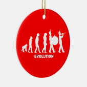 進化のマーチングバンド セラミックオーナメント (右)