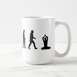 進化のヨガ コーヒーマグカップ