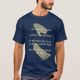 進化のリムリック Tシャツ