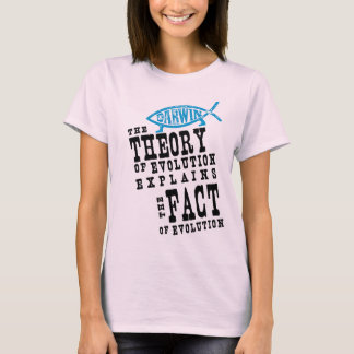 進化の事実 Tシャツ