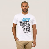 進化の事実 Tシャツ (正面フル)