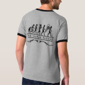 進化の信号器T Tシャツ (裏面)