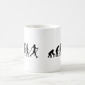 進化の北欧の歩く コーヒーマグカップ (中央)