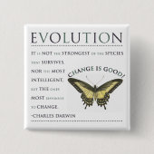 進化の変更 缶バッジ (正面)