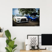 進化の対決 ポスター (ホームオフィス)