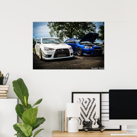 進化の対決 ポスター (ホームオフィス)