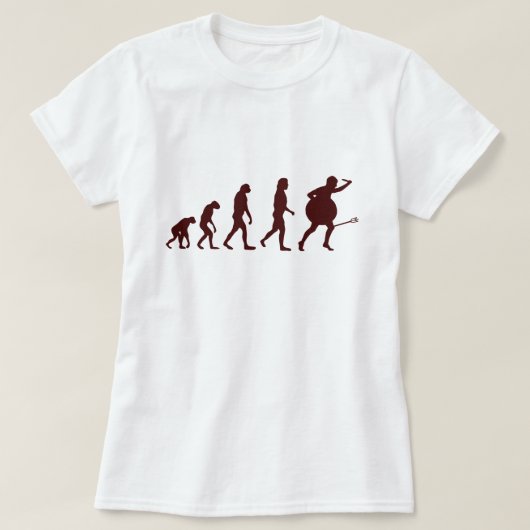 進化の矢 Tシャツ (デザイン正面)
