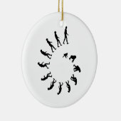 進化の螺線形 セラミックオーナメント (右)