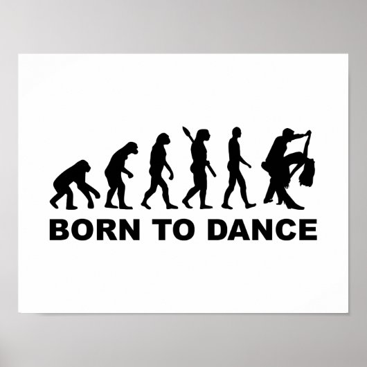 進化の踊り生まれをダンスに ポスター (正面)