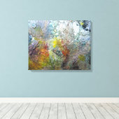 進化の静穏 キャンバスプリント (インサイチュ (ウッドフロア))