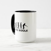進化のBoule Petanque マグカップ (正面左)
