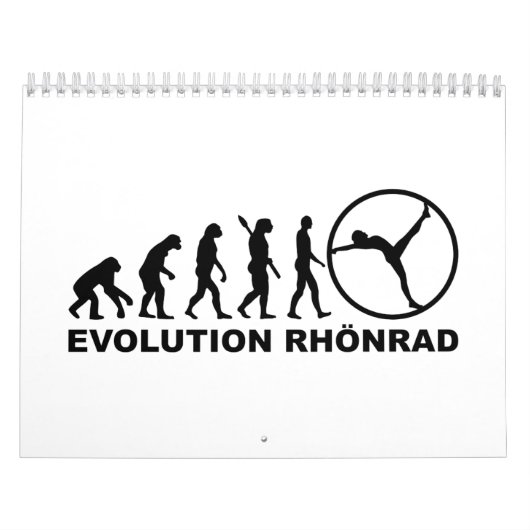 進化のgymwheelのrhönrad カレンダー (カバー)