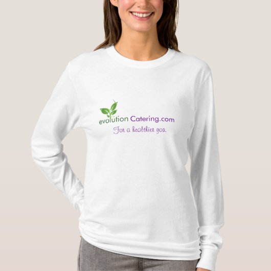 進化はワイシャツを与えます Tシャツ (正面)