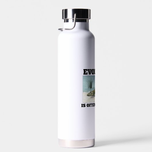 進化は、しばしば過大評価のフィッシュポッドTiktaalik ウォーターボトル (右面)